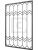Решётка на окно сварная 1-98 – миниатюра 1