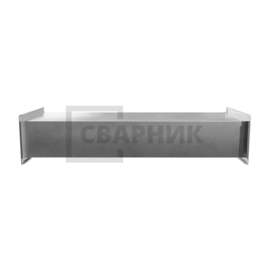 Воздуховод прямоугольный 500×200 2 м из оцинкованной стали 0.7 мм — фото 4