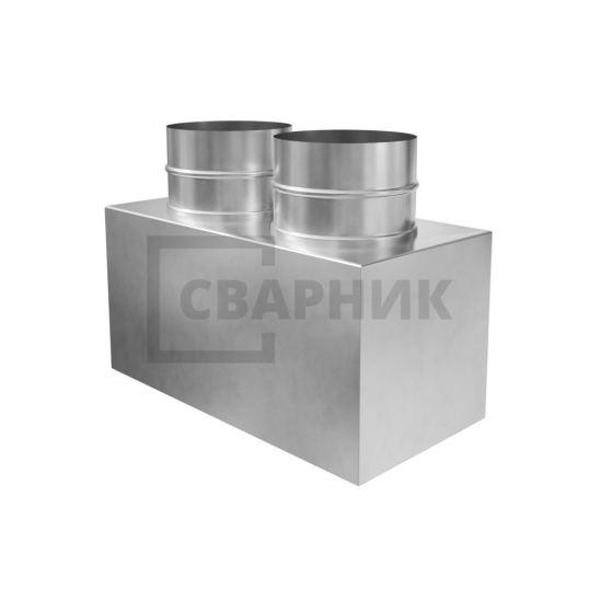 Камера статического давления 600x300x300 с верхней врезкой — фото 3