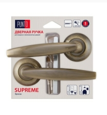Ручка Punto (Пунто) раздельная SUPREME ZR/HD ABG-6 бронза
