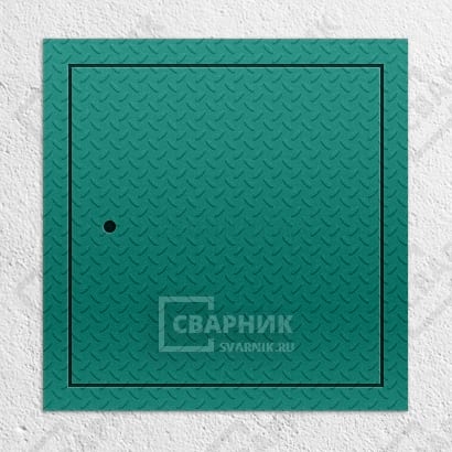 Напольный противопожарный люк ЛПМ 3-го типа 1000×1000 мм