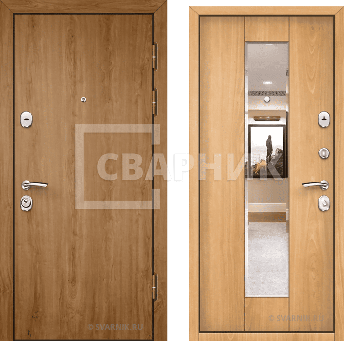 Металлическая входная дверь сталь 2 мм в коттедж д2м-110 — фото 1