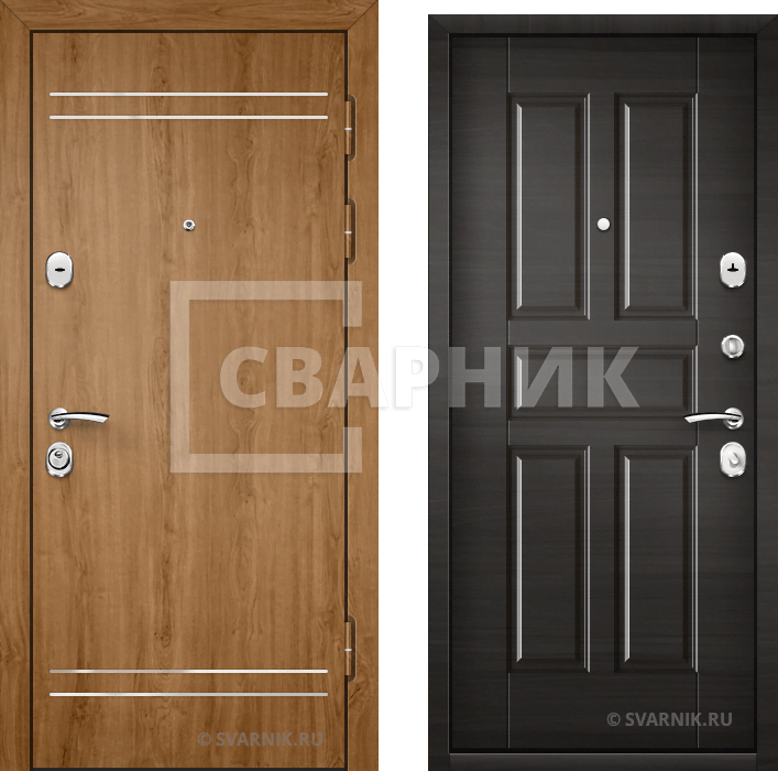 Дверь металлическая левая в офис винорит — винорит — фото 1
