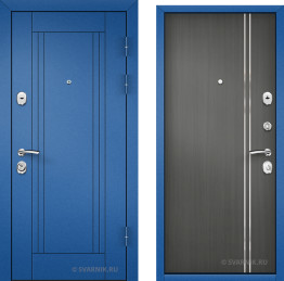 Дверь металлическая антивандальная в квартиру порошковая — массив