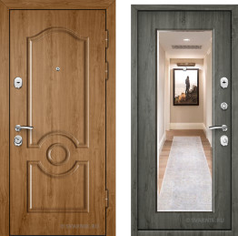 Стальная входная дверь 3 мм сталь с теплоизоляцией в квартиру д3м-165