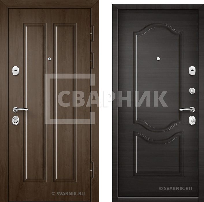 Дверь входная на заказ в квартиру МДФ — МДФ — фото 1