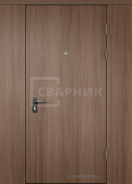 Дверь глухая с перегородкой винорит — МДФ ДТ-58