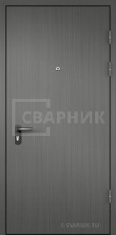 Дверь тамбурная глухая утепленная МДФ — ламинат ДТ-75