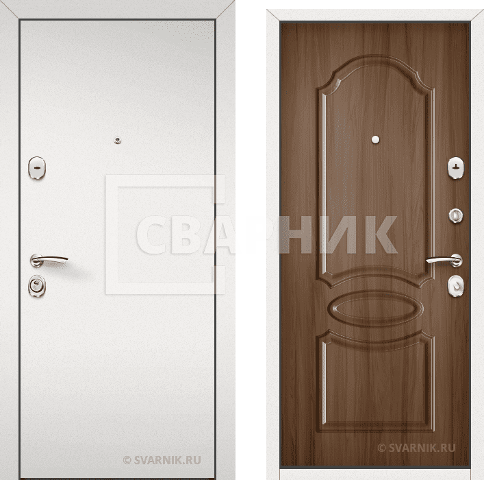 Металлическая дверь с внутренними петлями в дом ДБП-030 — фото 1