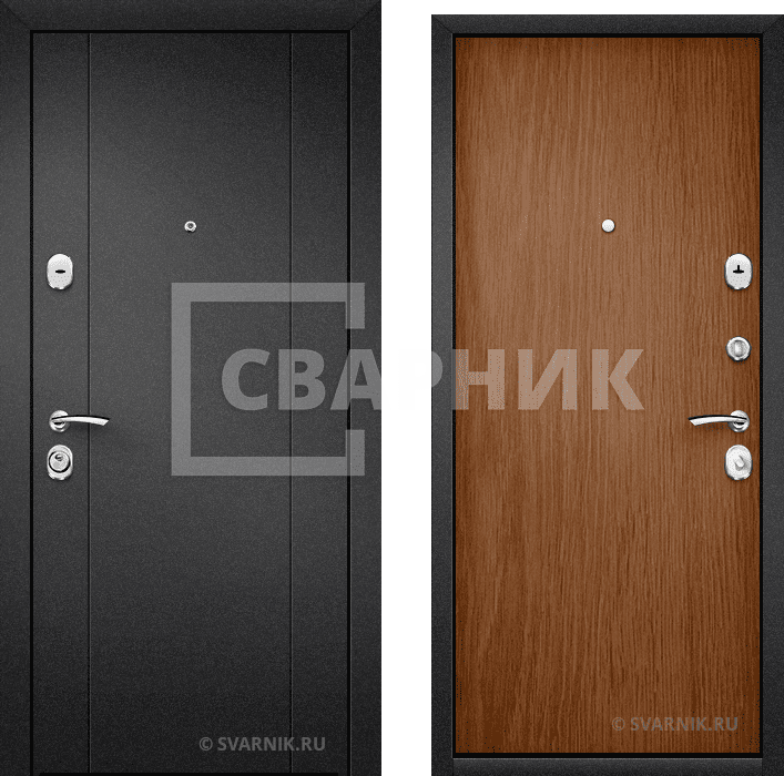 Стальная дверь с внутренними петлями ДБП-007 — фото 1