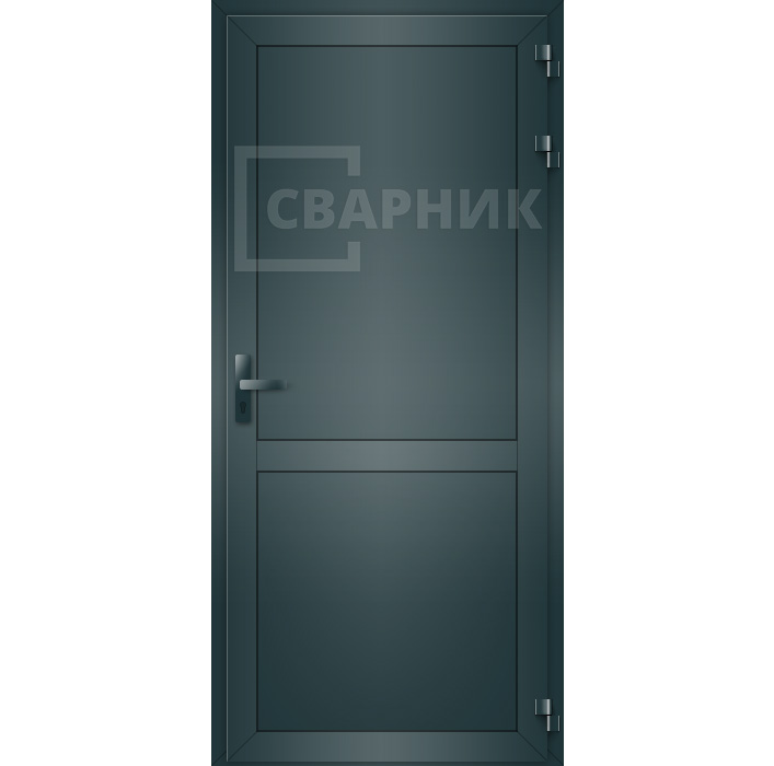 Одностворчатая дверь алюминиевая ДА-1175 — фото 1