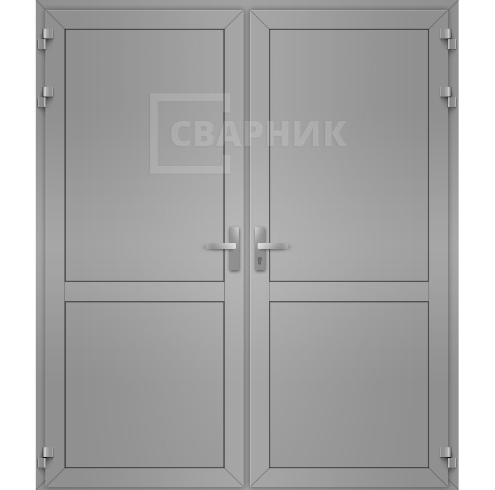 Алюминиевая дверь без стекла ДА-949 — фото 1