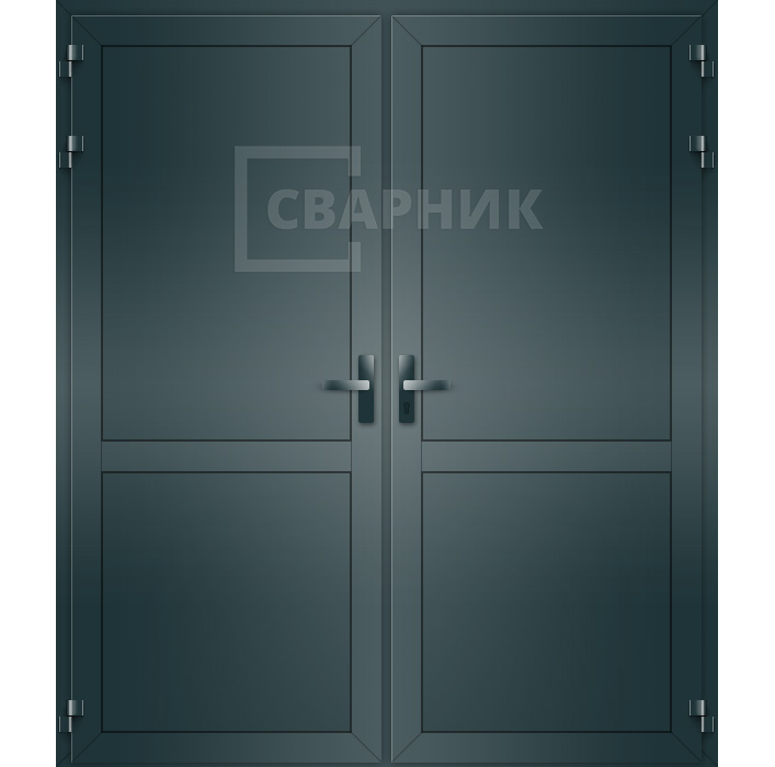 Теплая алюминиевая дверь ДА-451 — фото 1
