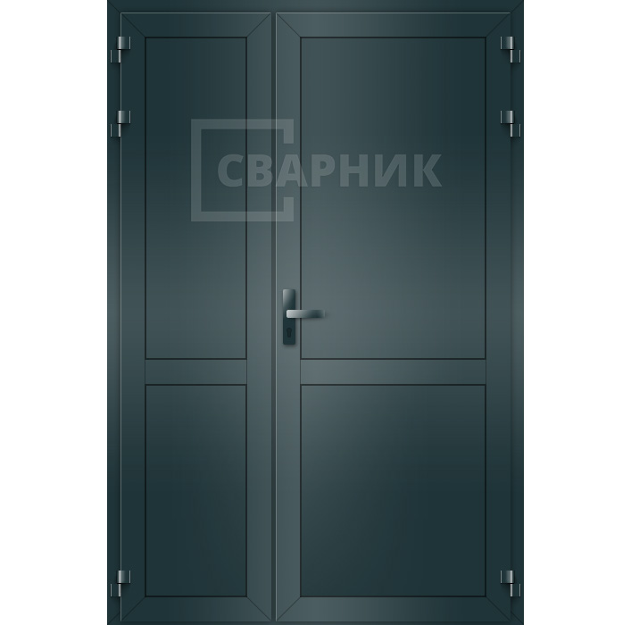 Дверь из алюминия анодированная ДА-1545 — фото 1