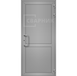 Дверь алюминиевая входная холодная ДА-490