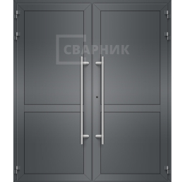 Дверь алюминиевая Сиал ДА-1655