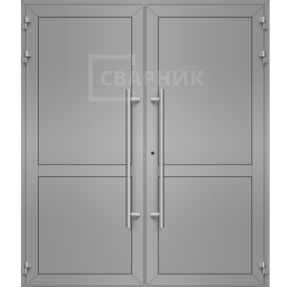 Дверь из алюминиевого профиля Сиал ДА-1681