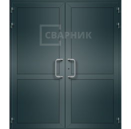 Теплая алюминиевая дверь ДА-432