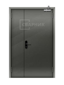 Входная стальная дверь в сарай под ключ ДХ-013