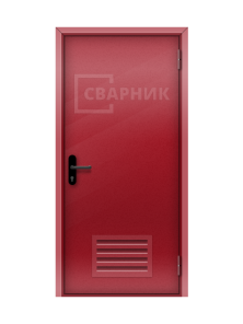 Дверь в бойлерную с вентиляцией ДК-006