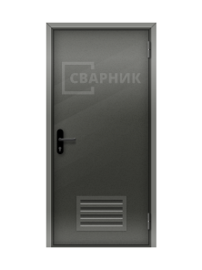 Дверь на склад стальная с вентиляцией ДC-011