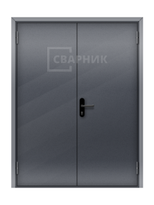 Дверь металлическая промышленная входная с завода ДТМ-034