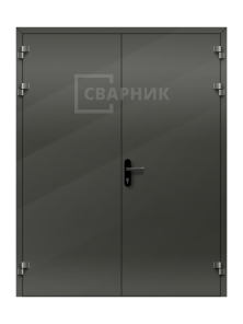 Противопожарная дверь из алюминия