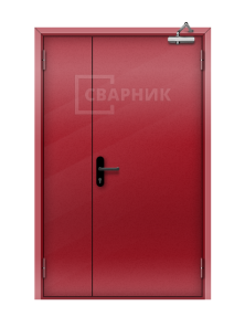 Полуторная техническая дверь с завода ДТМ-006