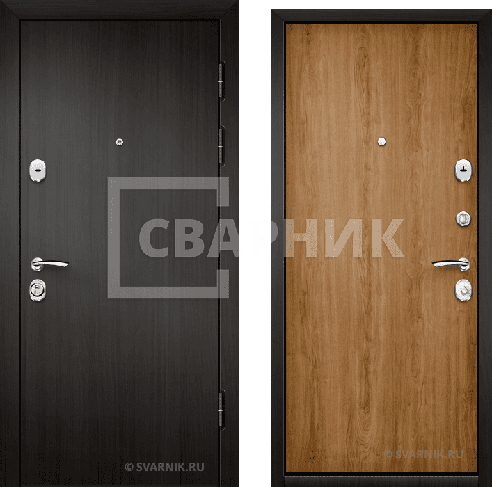 Дверь входная российская в квартиру ламинат — ламинат — фото 1