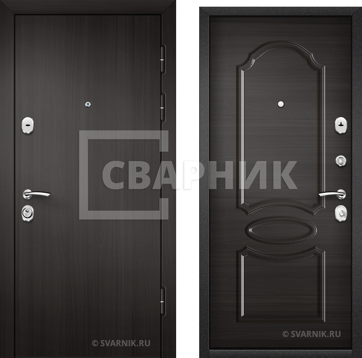 Дверь на заказ с терморазрывом в дом для защиты от шума и взлома — фото 1