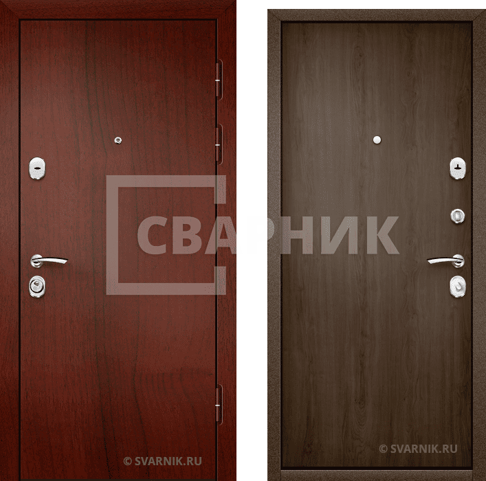 Дверь входная под ключ в дом ламинат — ламинат — фото 1