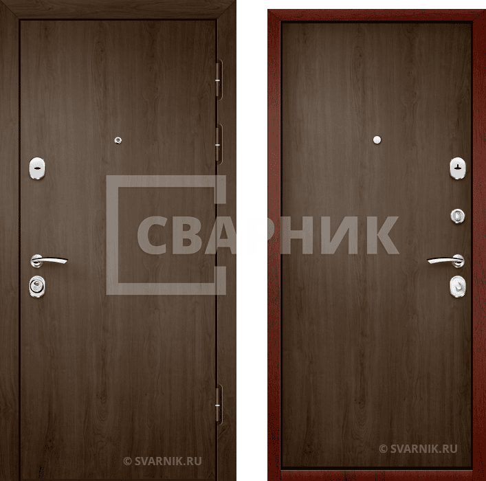 Дверь входная с установкой в дом ламинат — ламинат — фото 1
