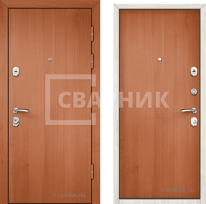 Дверь входная правая в офис ламинат — ламинат — фото 1