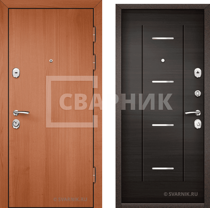 Дверь входная с установкой в офис ламинат — массив — фото 1