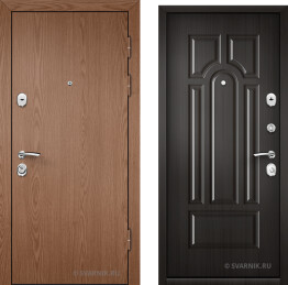 Дверь металлическая антивандальная в квартиру ламинат — винорит