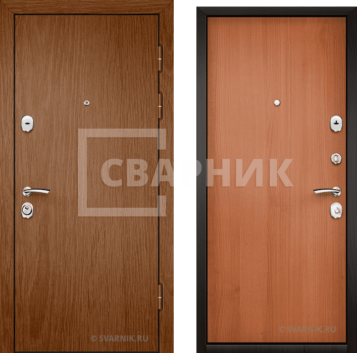 Дверь входная левая в офис ламинат — ламинат — фото 1