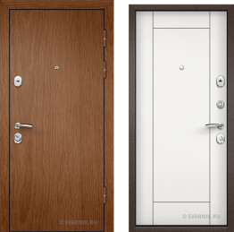 Дверь металлическая с шумоизоляцией в офис ламинат — МДФ