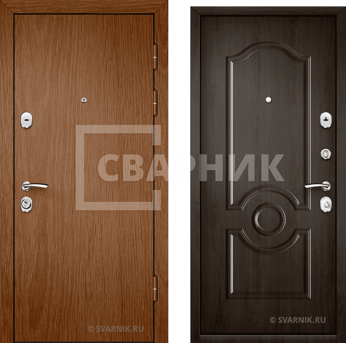 Дверь 2мм сталь входная на дачу д2м-050 — фото 1
