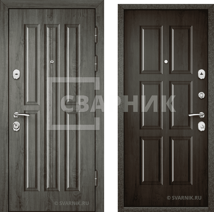 Входная дверь 2мм на дачу д2м-017 — фото 1