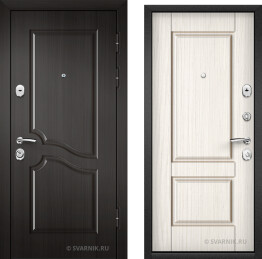 Дверь металлическая с шумоизоляцией в коттедж массив — массив