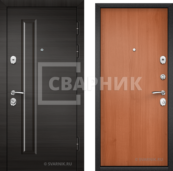 Дверь входная под ключ в квартиру винорит — ламинат — фото 1