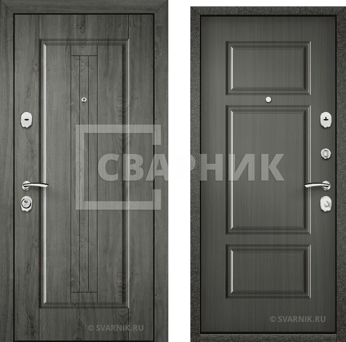 Металлическая дверь со скрытыми петлями на заказ ДБП-062 — фото 1