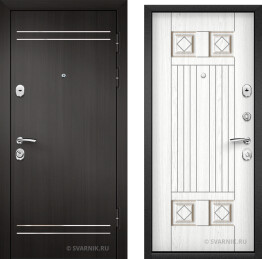 Дверь входная с замками KALE уличная МДФ — МДФ