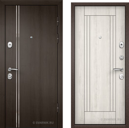 Дверь входная с шумоизоляцией в дом МДФ — МДФ