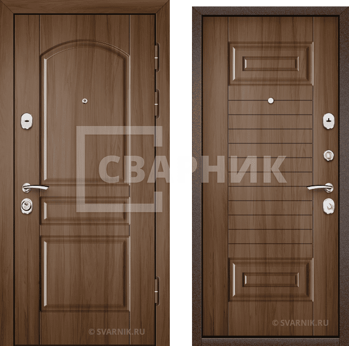 Металлическая дверь 2 мм сталь на дачу д2м-121 — фото 1