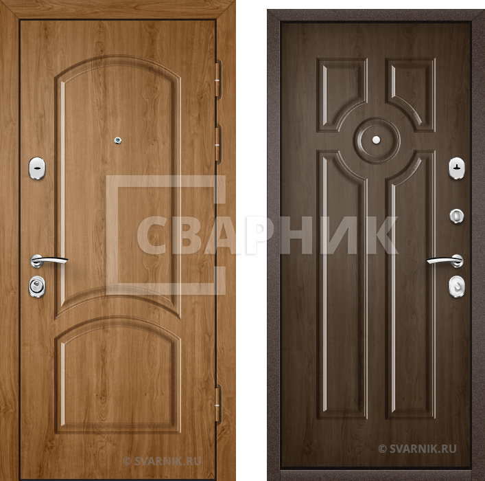 Дверь входная вторая в квартиру МДФ — МДФ — фото 1
