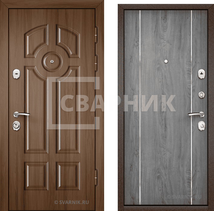 Дверь металлическая под ключ на дачу массив — массив — фото 1