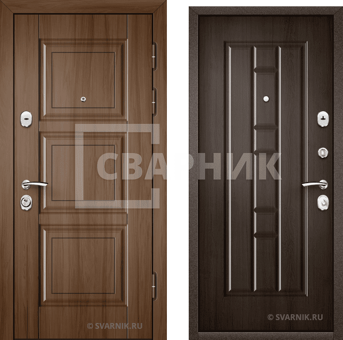 Дверь входная вторая на дачу МДФ — МДФ — фото 1