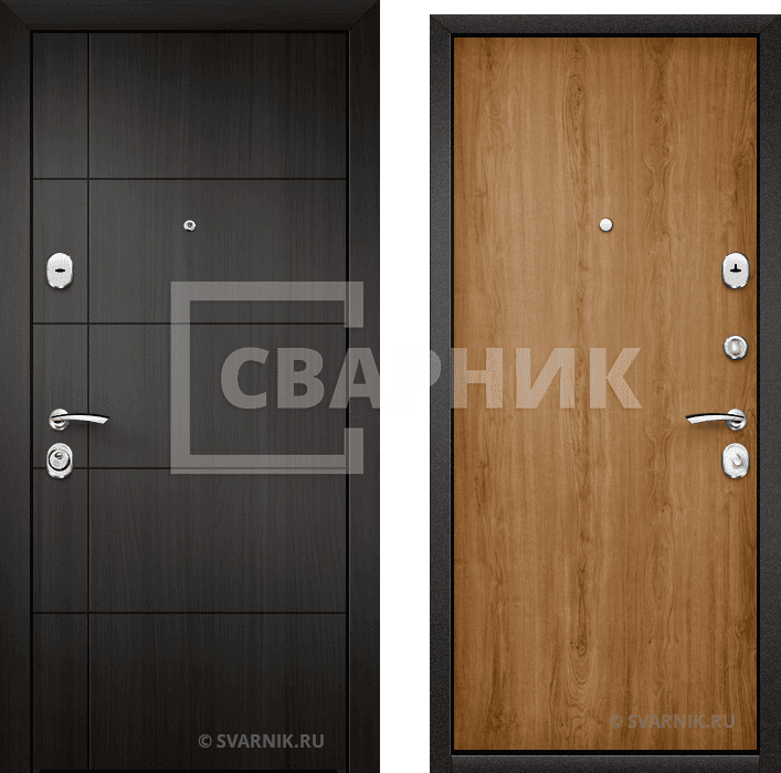 Металлическая дверь с внутренними петлями на заказ ДБП-066 — фото 1