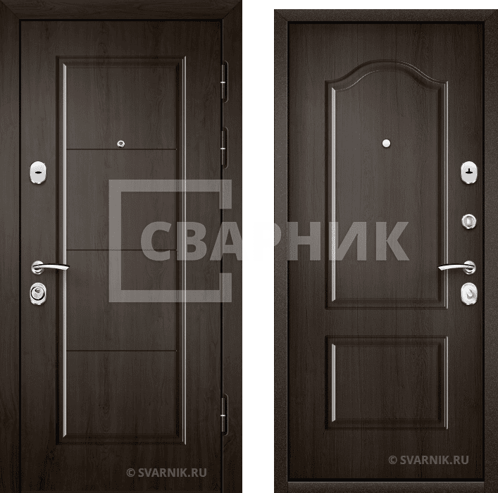 Дверь металлическая с шумоизоляцией в квартиру массив — массив — фото 1